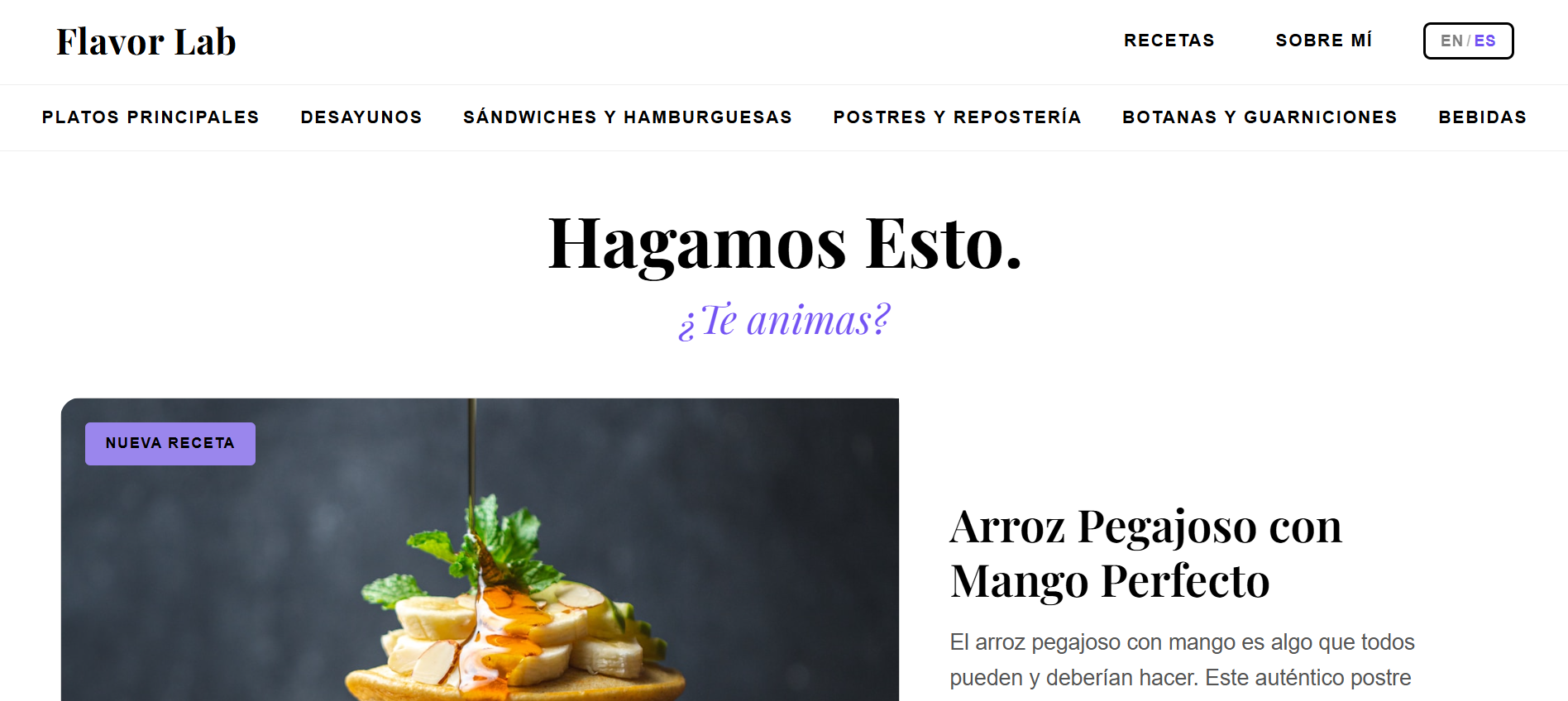 Blog Personal - Sección 1