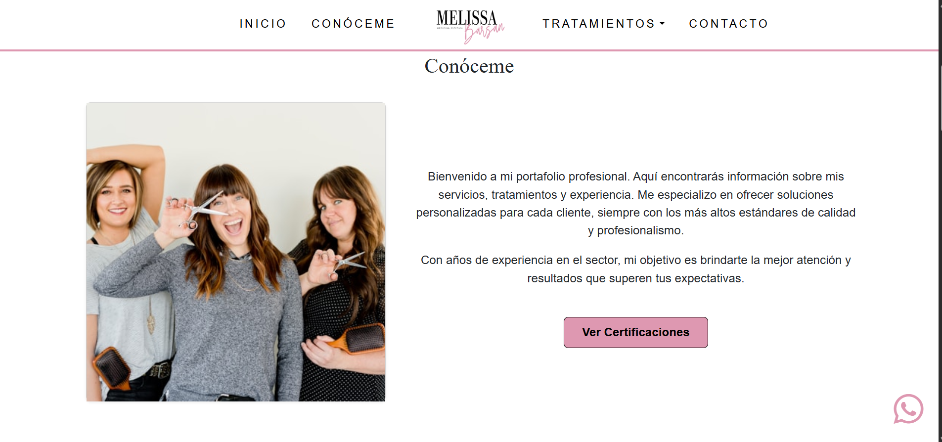 Landing Page Personal - Sección 1